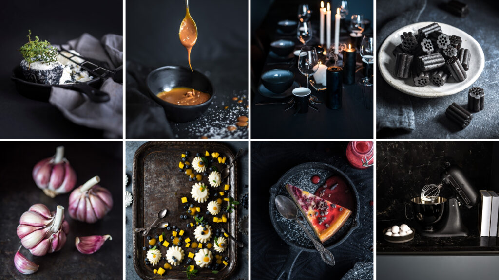 best dark food photography