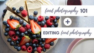 Learn food photography editing - Lightroom,& Photoshop