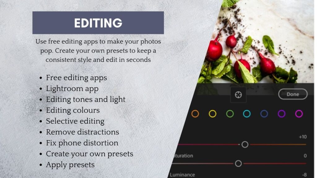 how to shoot food photography on your smartphone