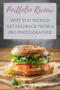 why you should get a food photography portfolio review