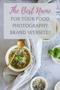 what's the best name for your food photography brand?