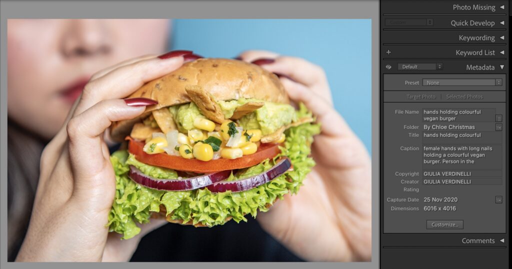 burger food photography & portfolio website. Best platforms to use to build your food photography portfolio website