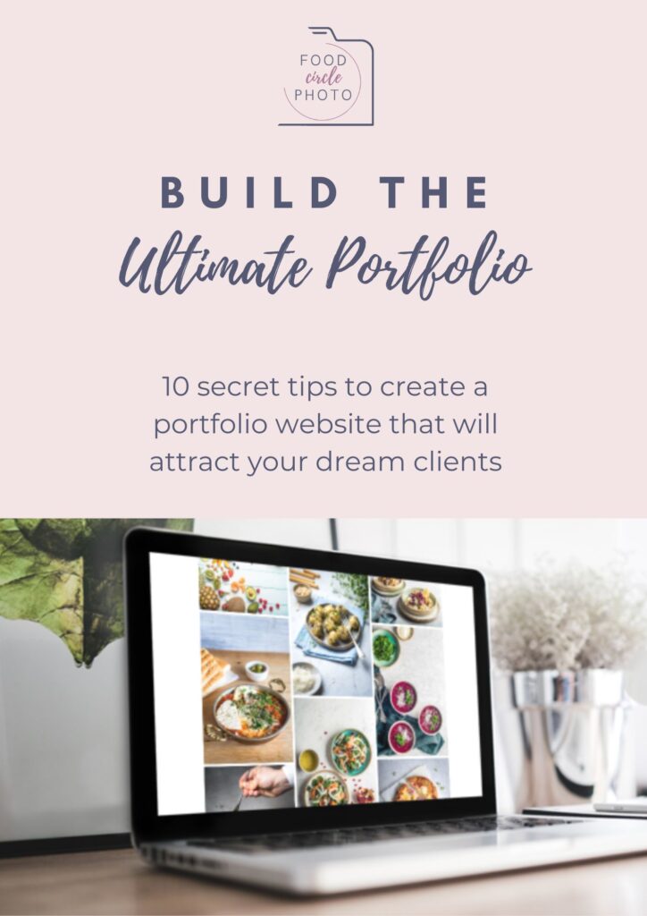 Portfolio - how to build it by Food Photo Circle